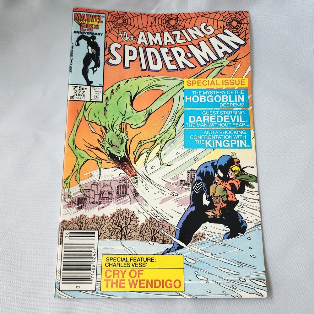 Marvel Amazing Spider-Man #277 Comic Book Hobgoblin Daredevil Kingpin
